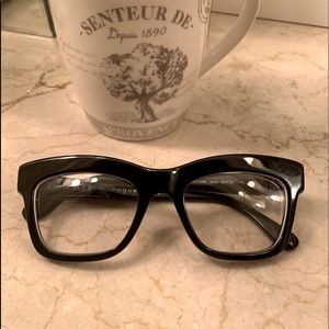 Black Vogue eyeglass frames